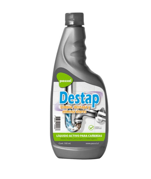 Passol Destapador de Cañerías Líquido 500ml