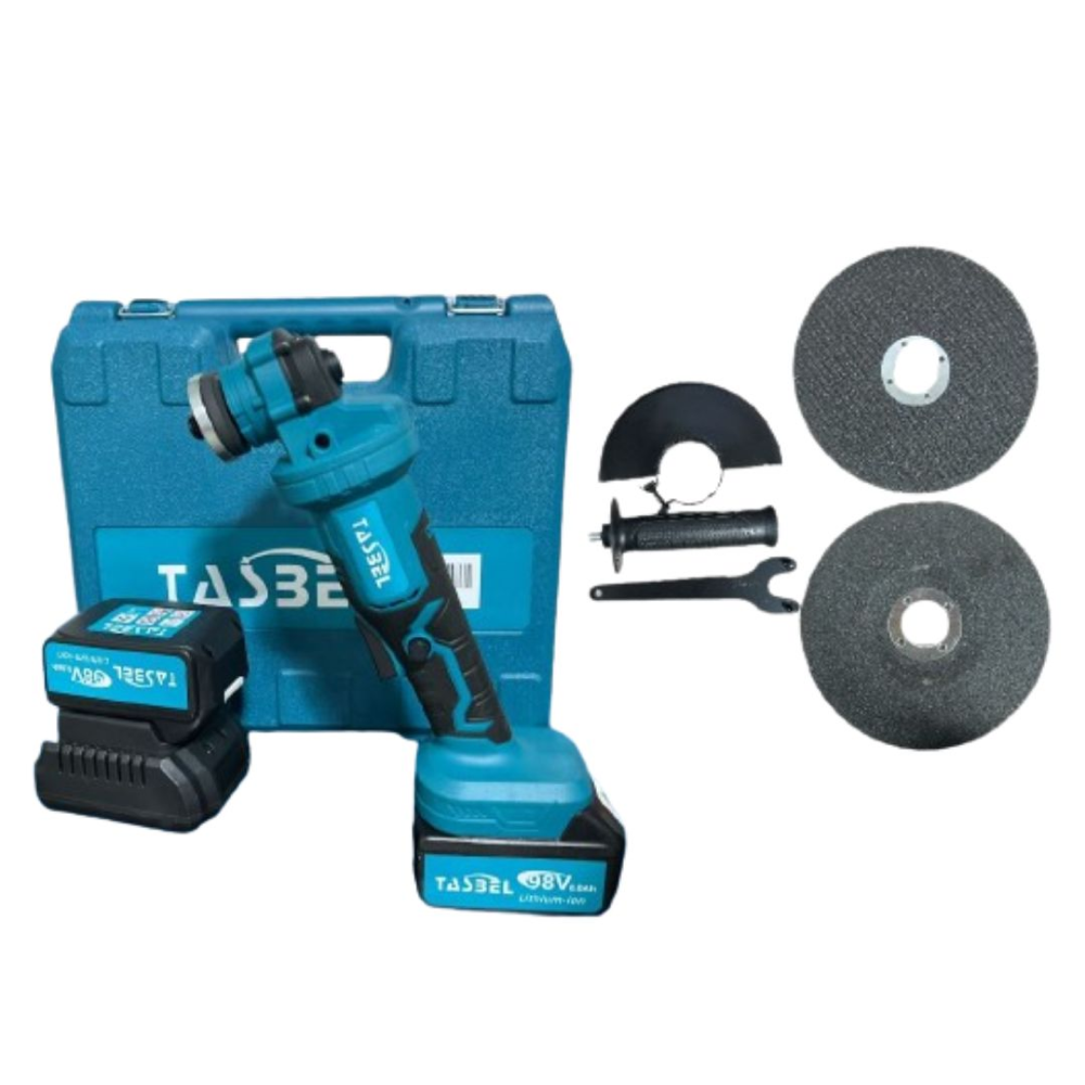 Esmeril Angular / Galletera Inalámbrica Brushless | +2 Baterías, Discos y Maletín
