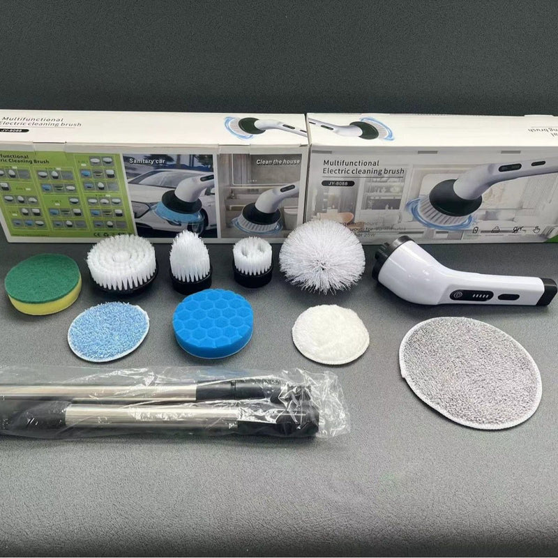 Set de Limpieza Eléctrico Giratorio 7 en 1