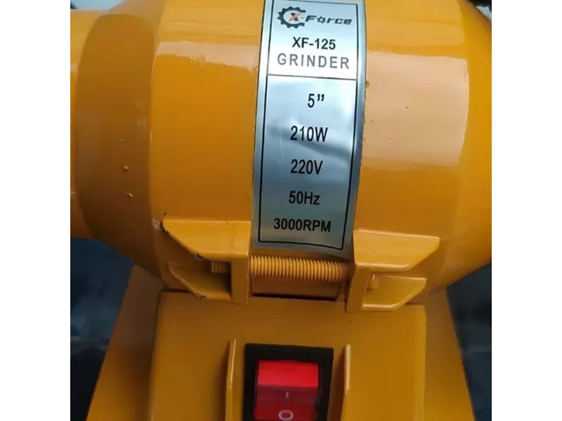 Esmeril de Banco 5 Pulgadas 210W Motor Japonés con Protectores