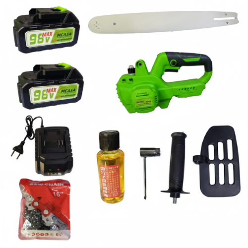 Motosierra Inalámbrica 16 Pulgadas MCASA Profesional + Kit Doble Batería