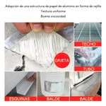 Cinta Tapagoteras de Butilo y Aluminio XL (20cm x 5m) | Sellado Impermeable Inmediato
