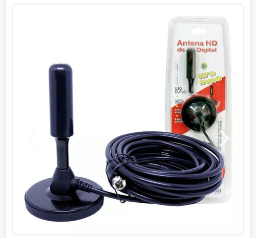 Antena Digital HD TV con Amplificador de Señal | Canales Gratis en Alta Definición