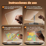 Pizarra LED Mágica Reutilizable | Aprende, Crea y Organiza