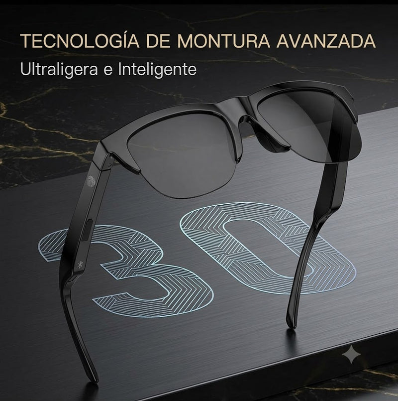 Lentes Inteligentes F-06 | Escucha Música y Atiende Llamadas Sin Sacar el Teléfono