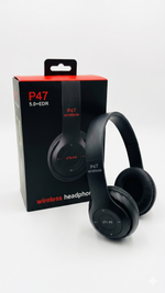 Audífonos Inalámbricos de Cintillo P47 Bluetooth 5.0 | Plegables con Micrófono