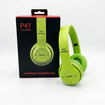 Audífonos Inalámbricos de Cintillo P47 Bluetooth 5.0 | Plegables con Micrófono