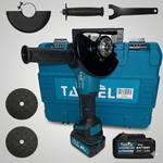 Esmeril Angular / Galletera Inalámbrica Brushless | +2 Baterías, Discos y Maletín