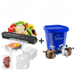 Pack Ahorro y Rescate: Selladora al Vacío Premium + Crema Limpiadora Multiuso (500g)